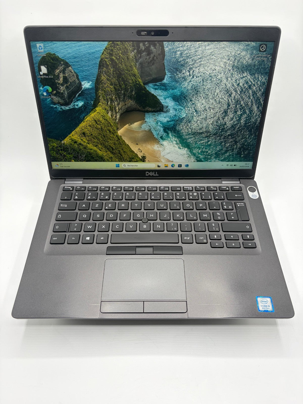 Dell Latitude 5400 i5-8265U 8Go 256Go SSD 14" Win11 Pro Chargeur ref Z16