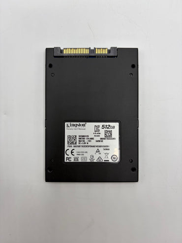 Disque Dur SSD Kingston KC600 512Go SATA III 2,5" – Testé Hard Disk Sentinel