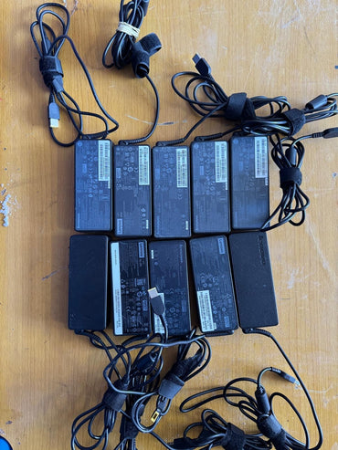 Lot de 10 Chargeurs Lenovo 90W – Originaux – Testés