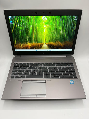 HP ZBook 15 G5 – i7-8850H / 16Go RAM / 512Go SSD / Win11 Pro – 15,6" – QWERTY DE
