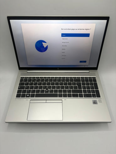 HP EliteBook 850 G7 – i7-10610U / 16Go / 512Go SSD / Win11 Pro -Ref J9D