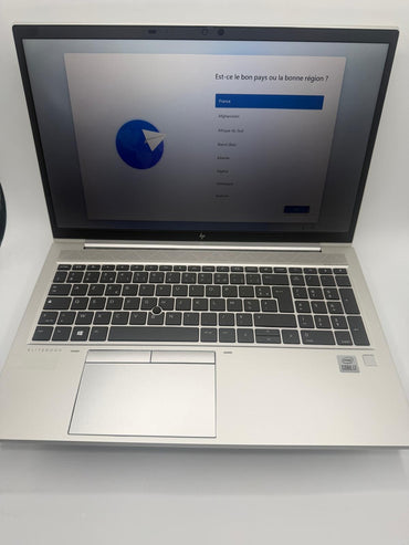 HP EliteBook 850 G7 i7-10610U 16Go RAM 512Go NVMe SSD 15.6" Win11 Pro – Ref J18