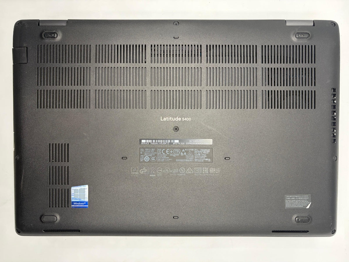 Dell Latitude 5400 i5-8265U 8Go 256Go SSD 14" Win11 Pro Chargeur ref Z16