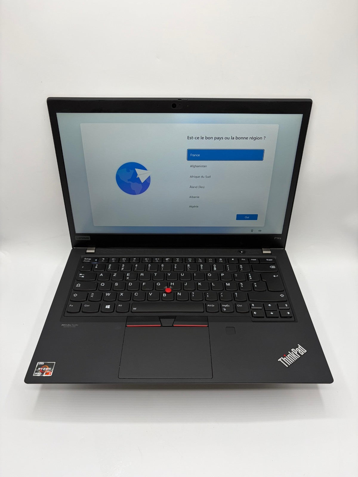 Lenovo ThinkPad P14s Gen 2A AMD Ryzen 7 PRO 5850U 16Go 512Go SSD 14" – Réf AT27