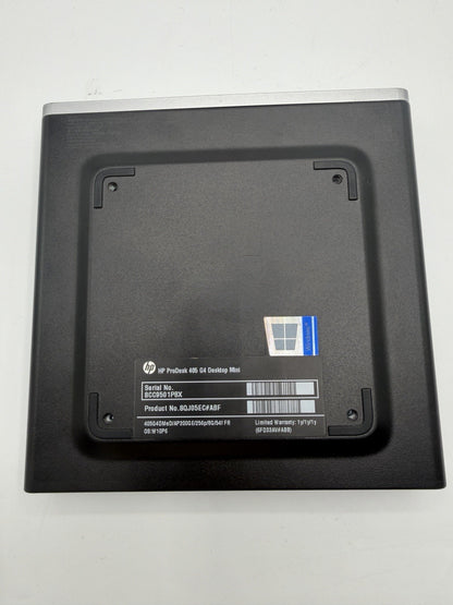 HP ProDesk 405 G4 Mini – AMD Athlon PRO 200GE – 8Go RAM – Sans SSD – ref S02