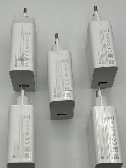 lot de 5 chargeur  XIAOMI 120W d'origine 100% sans cable adaptateur seul
