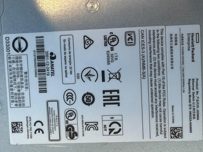 Switch HPE OfficeConnect 1910-48 JG540A 48 Ports Gigabit + 4 SFP Manageable