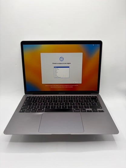 Apple MacBook Air A2337 M1 8-Core 8Go 256Go SSD 13,3" macOS Ventura – Réf AT36