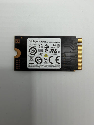 SSD SK Hynix BC711 NVMe 256Go – M.2 2242 PCIe Gen3  100% Fonctionnel