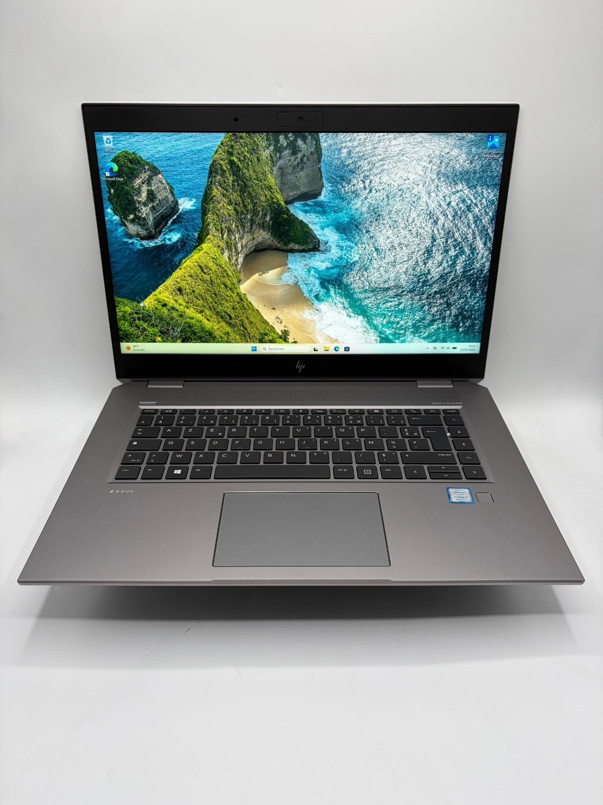 HP ZBook Studio G5 – i7-8750H / 16Go RAM / 512Go SSD / Quadro P1000 / WiN11 M56