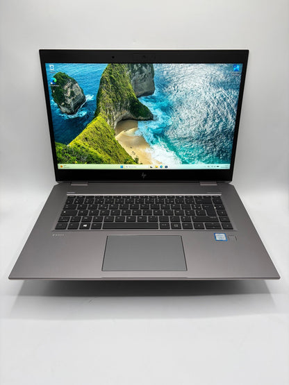 HP ZBook Studio G5 – i7-8750H / 16Go RAM / 512Go SSD / Quadro P1000 / WiN11 M56