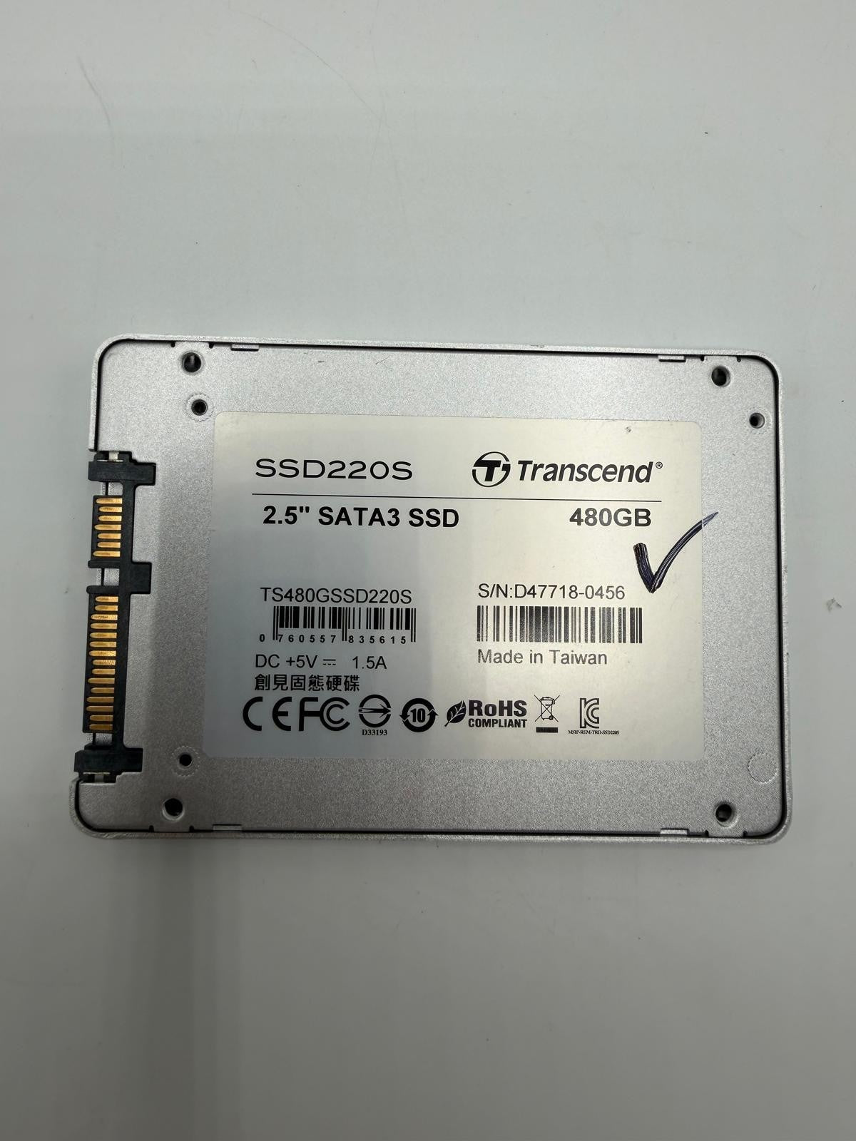 SSD SATA 2.5" 480Go 480GB Crucial PNY Intel Micron Transcend Integral LDLC ASL