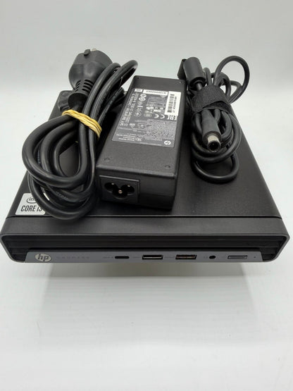 HP ProDesk 400 G6 DM i3-10100T 8Go RAM 256Go SSD NVMe Win11 Pro WiFi REF J43