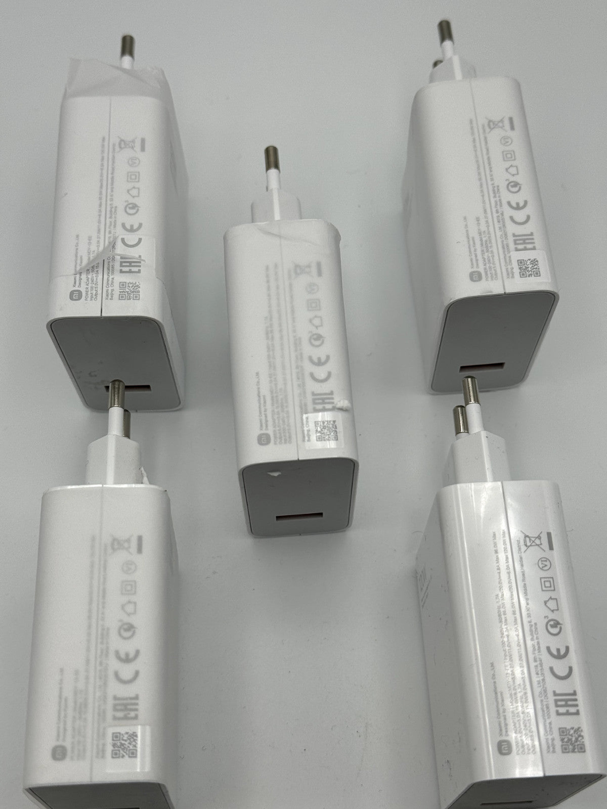 lot de 5 chargeur  XIAOMI 120W d'origine 100% sans cable adaptateur seul
