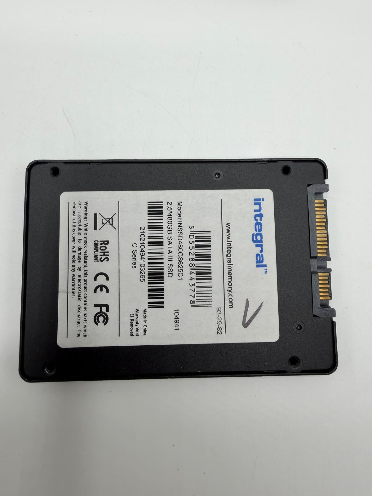 SSD SATA 2.5" 480Go 480GB Crucial PNY Intel Micron Transcend Integral LDLC ASL