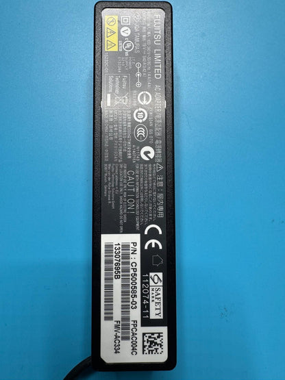 Chargeur Original FUJITSU 65W – 19V 3.42A – Embout jaune – Occasion testée
