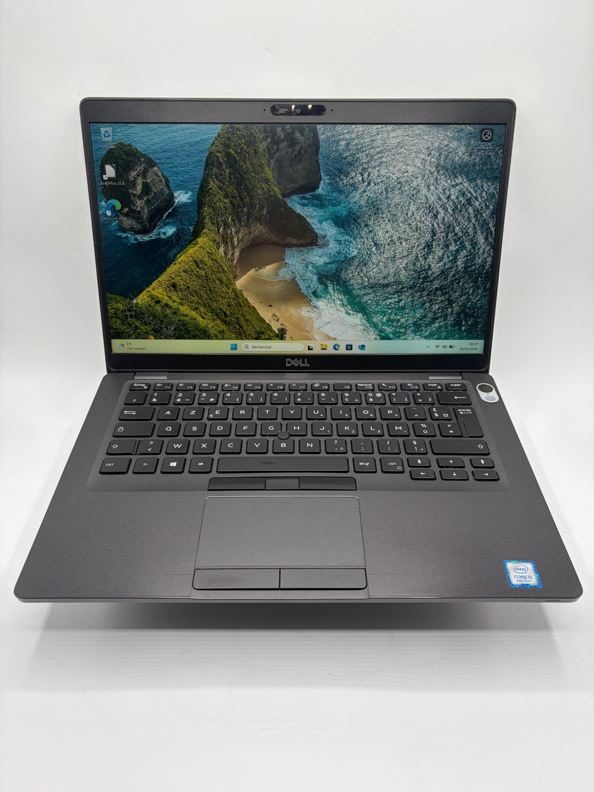 Dell Latitude 5400 i5-8265U 8Go 256Go SSD 14" Win11 Pro Chargeur ref Z16
