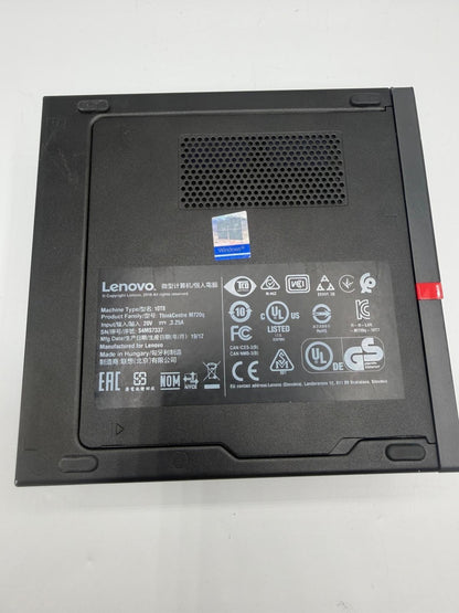 Lenovo ThinkCentre M720q Tiny i3-9100T 8Go 1To SSD WiFi Win11 Pro - Ref S92