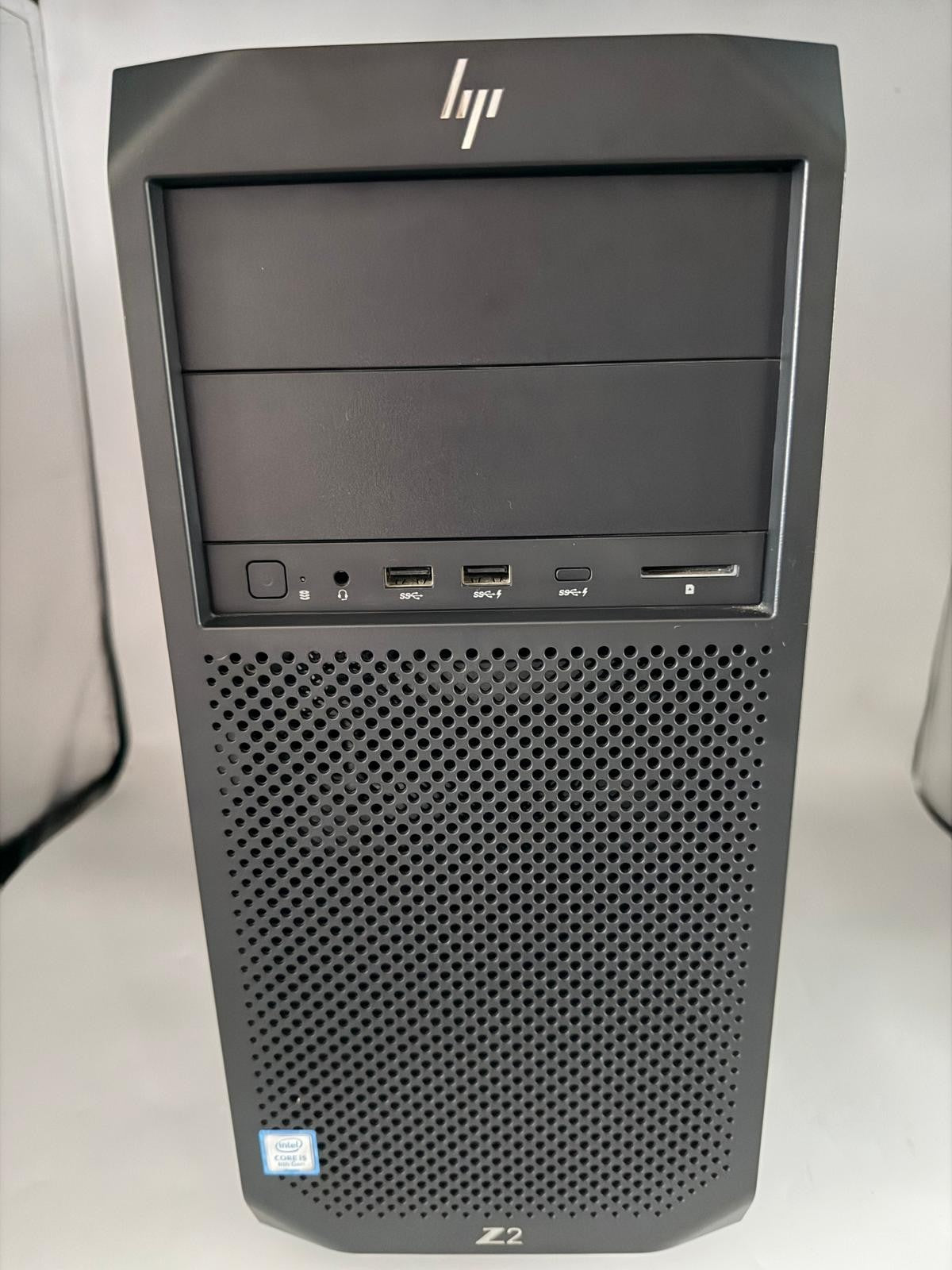 HP Z2 G4 Tower Workstation Intel Core i5-8500 16Go SSD 256Go WIN 11 PRO S96
