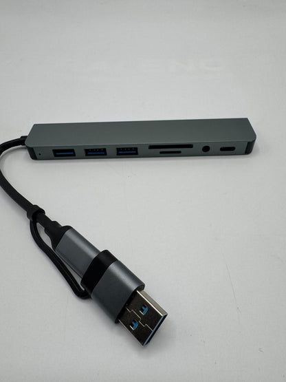 Hub USB-C & USB 3.0 – Station d’Accueil Multifonction 8-en-1 / 10-en-1