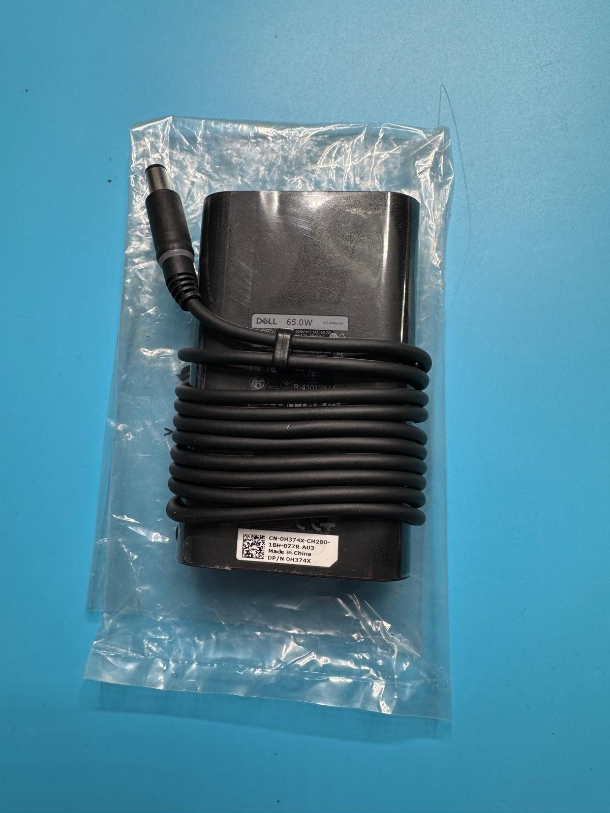 Chargeur Dell Original 65W 19.5V 3.34A Embout 7.4mm – Alimentation PC Portable