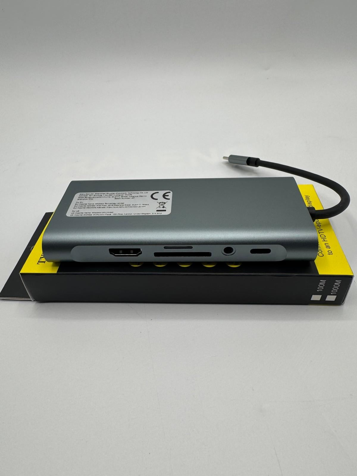 Station d’Accueil USB-C 11-en-1 – 4K HDMI / VGA / Ethernet / USB 3.0 / PD 100W