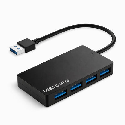 Hub USB 3.0 – 4 Ports – Ultra Fin & Compact – PC & Ordinateur Portable