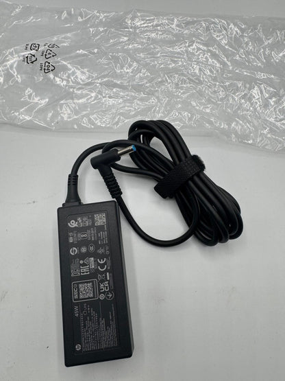 Chargeur HP Original 45W – 19.5V / 2.31A-Connecteur 4.5x3.0mm Bleu–neuf +cable
