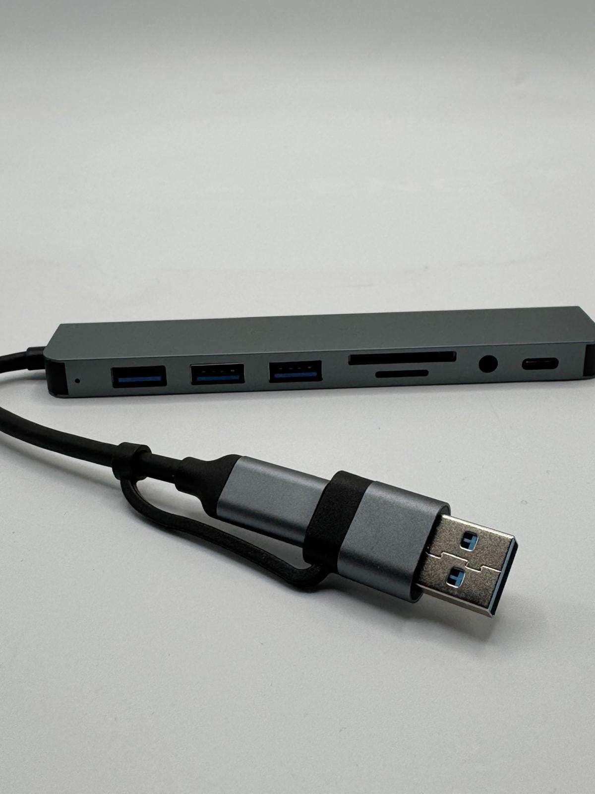 Hub USB-C & USB 3.0 – Station d’Accueil Multifonction 8-en-1 / 10-en-1