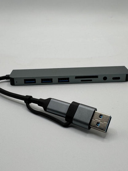 Hub USB-C & USB 3.0 – Station d’Accueil Multifonction 8-en-1 / 10-en-1