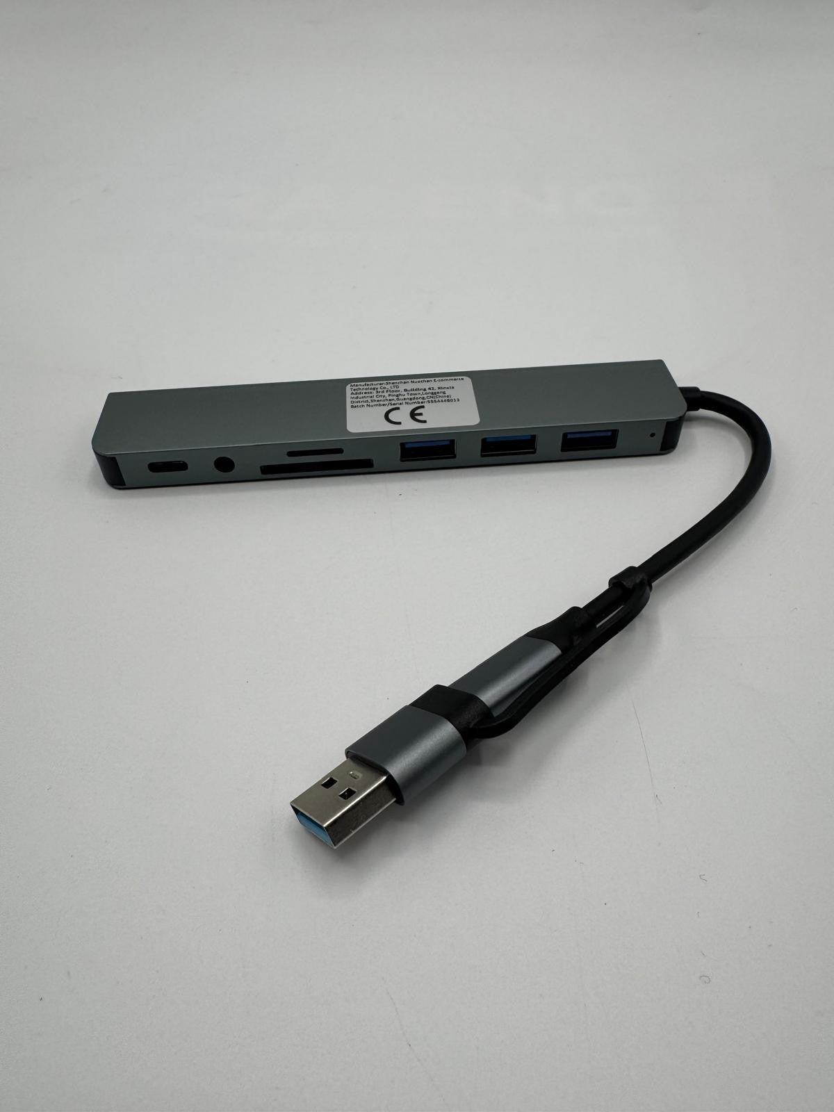 Hub USB-C & USB 3.0 – Station d’Accueil Multifonction 8-en-1 / 10-en-1