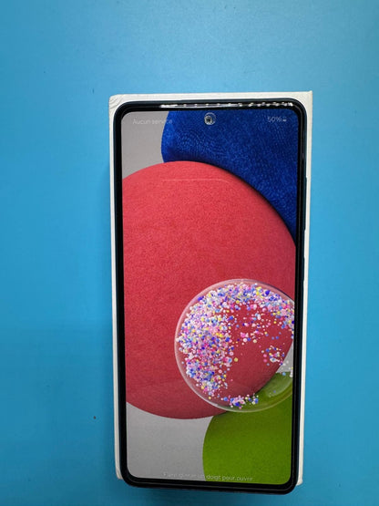 Samsung Galaxy A52s 5G 128 Go – Noir – Dual SIM – Très bon état –Boîte d’origine