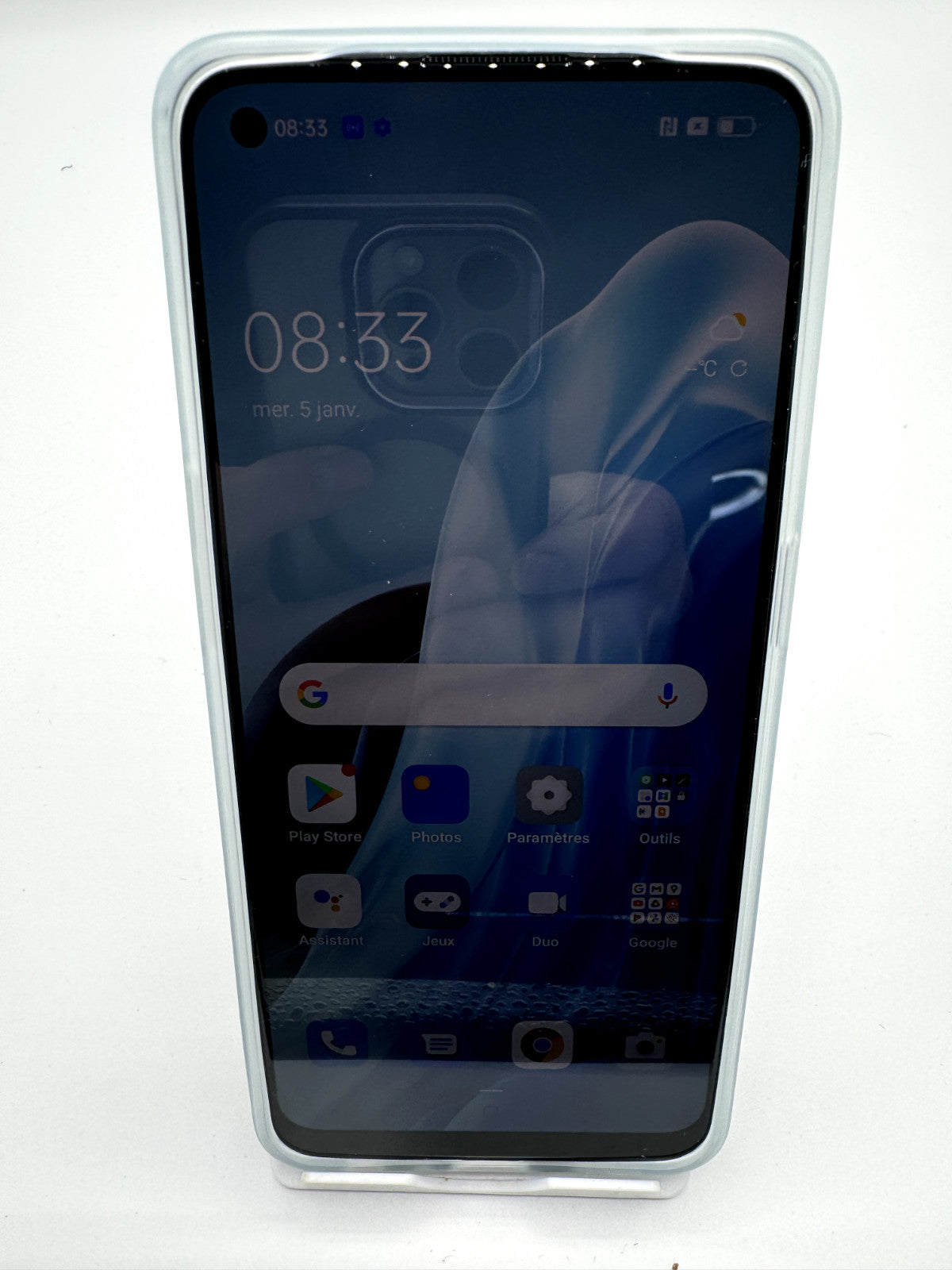 Oppo Reno 8 Lite – ARGENT -8 Go RAM / 128 Go - Dual SIM - Excellent état -