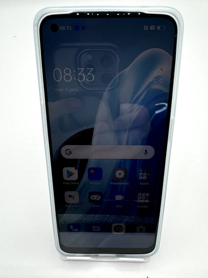 Oppo Reno 8 Lite – ARGENT -8 Go RAM / 128 Go - Dual SIM - Excellent état -